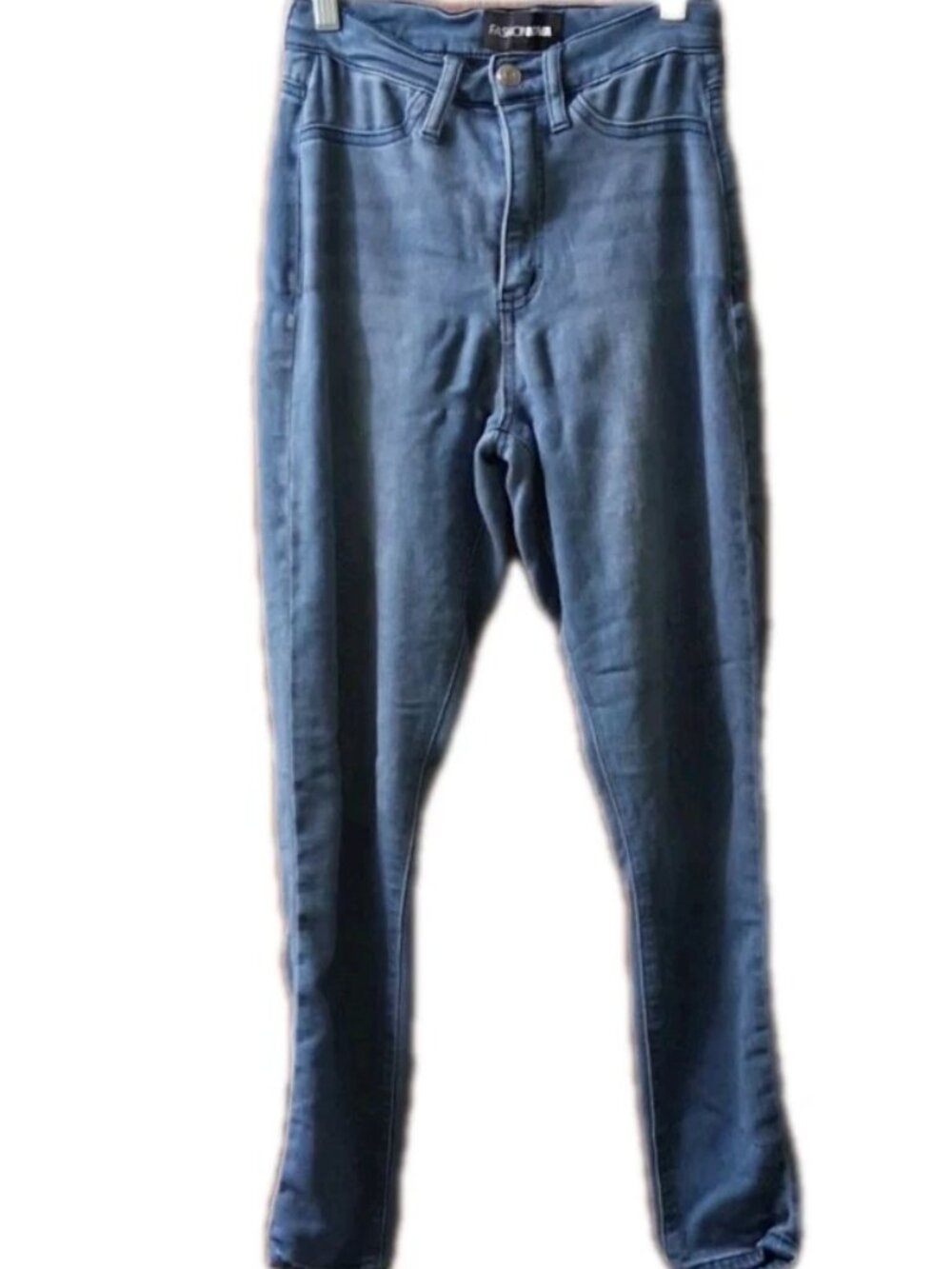 Junior's Size 5 Blue Stretch Skinny Fit Jegging Stretch Pockets High Rise Jeans